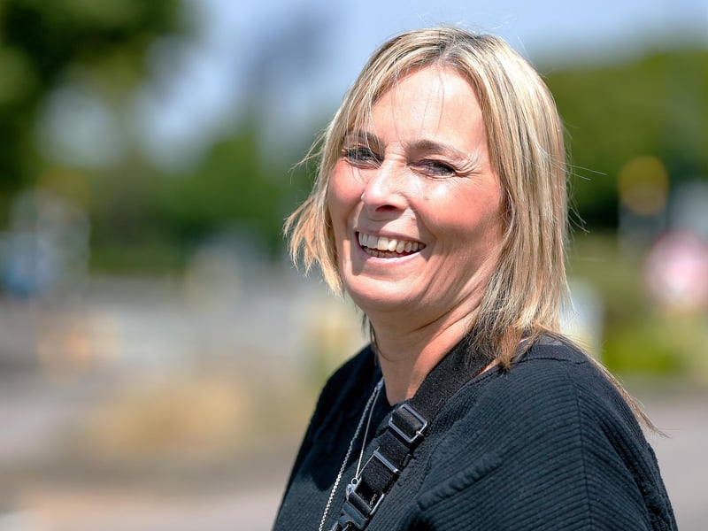 Justine Gillett was hoping to see the King at the D-Day 80 national commemorative event.Picture: Chris Moorhouse (050624-033)