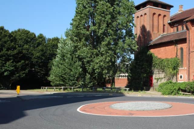 Unicorn Road in Portsmouth where a new bus lane will be installed to help improve transport routes to the city centre.