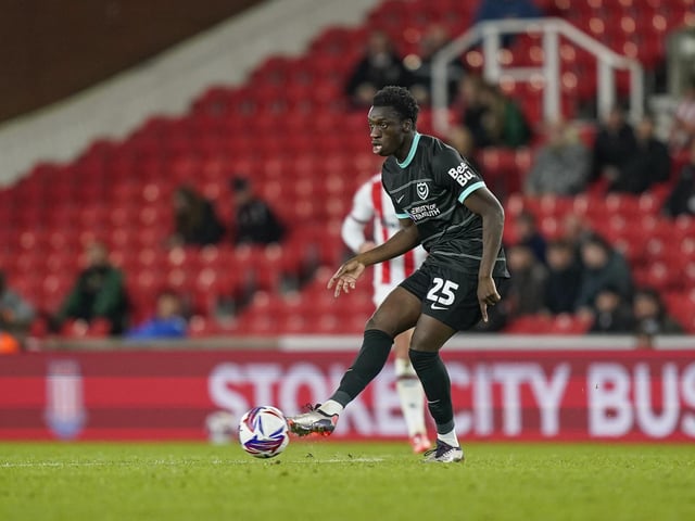 Not featured since Stoke, being an unused substitute in the subsequent seven matches. John Mousinho believes the 19-year-old needs time.