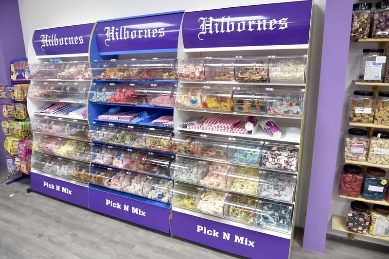 Hilbornes Sweet Shop has moved premises in Cascades Shopping Centre and opened on Saturday, October 14. 

Picture: Sarah Standing