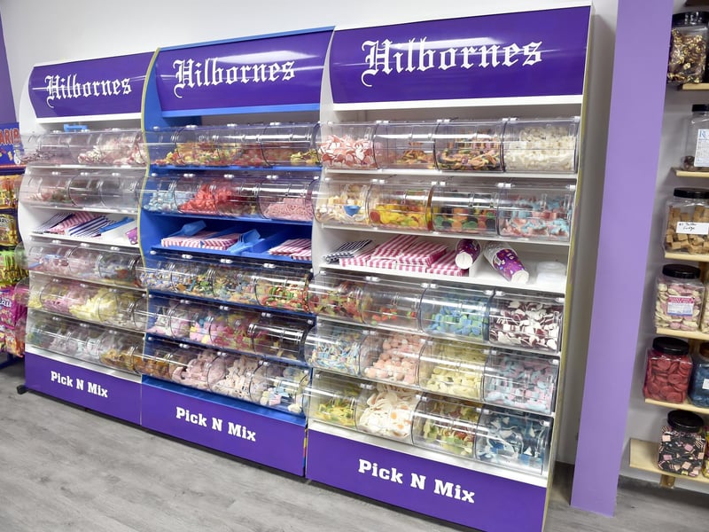 Hilbornes Sweet Shop has moved premises in Cascades Shopping Centre and opened on Saturday, October 14.
Picture: Sarah Standing