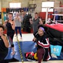 A 'This Girl Can' campaign Thai Boxing session.