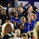The Pompey players will have to regroup for the visit of Wigan after celebrating their League One title win