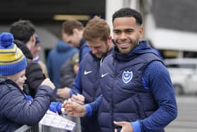 Louis Thompson is one of 13 players out of contract at Pompey - yet won't learn his future until the season's end. Picture: Jason Brown/ProSportsImages