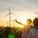 Wind turbines are alternative electricity sources