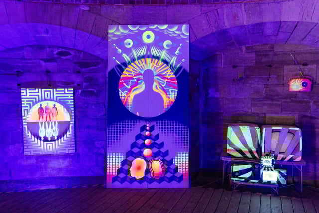 Out of My Mind by Mark Kellett at The Round Tower, Old Portsmouth. Picture by Matthew Clark
