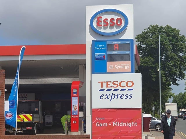 Esso petrol station in Copnor Road, Portsmouth: Petrol: £1.82.9. Diesel: £1.89.9. Picture: Habibur Rahman