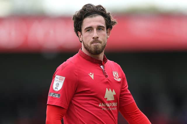 Pompey are interested in signing Morecambe's prolific striker Cole Stockton in the summer, according to reports. Picture: Charlotte Tattersall/Getty Images