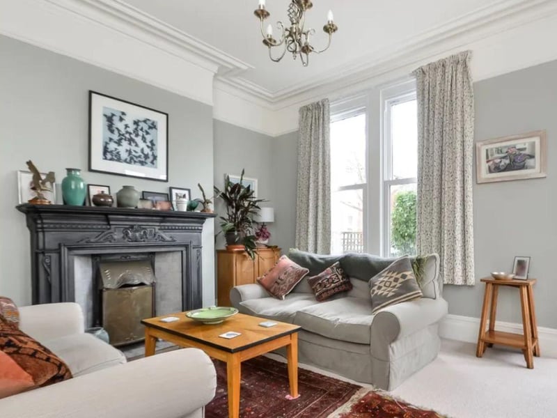This property comes with five bedrooms, two bathrooms and two reception rooms as well as a garden area.
