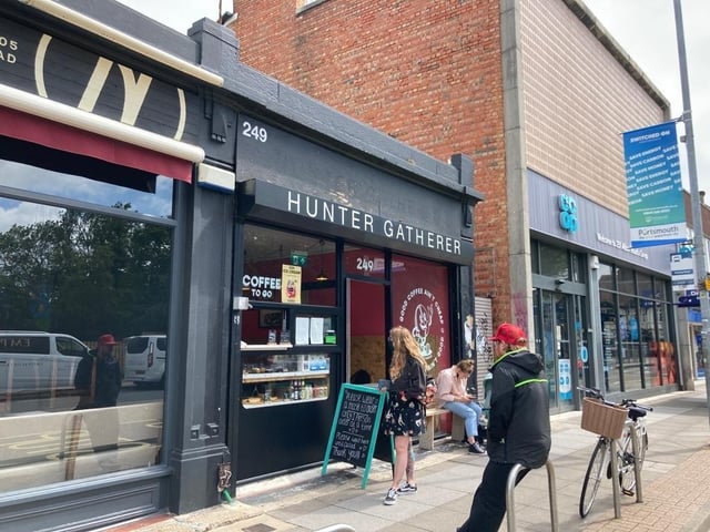Hunter Gatherer Coffee in Albert Road has a 4.7 star rating on Google from 461 reviews.