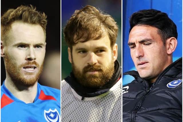 From left: Tom Naylor, Brett Pitman and Gary Roberts.