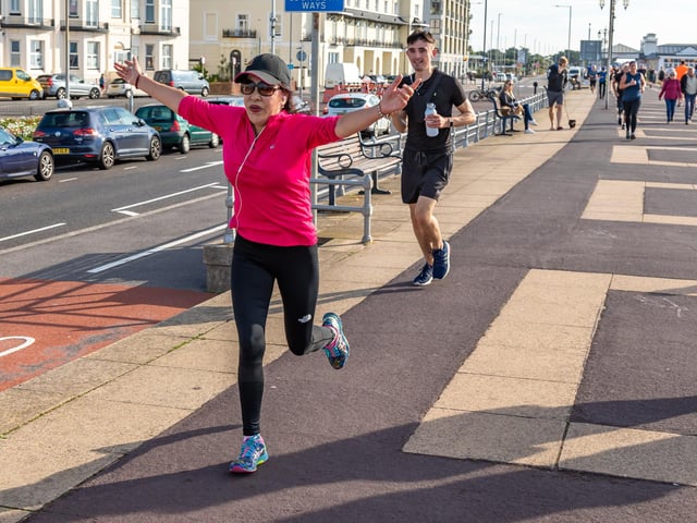 Southsea parkrun starts near South Parade Pier and heads east towards Eastney in an out-and-back course. It's known for being one of the fastest courses in the region and attracts some very quick runners. What it gives in being flat it can take with a fierce headwind though - as Great South Runners will know well, too