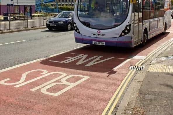Five bus lanes across the city will be part of the trial