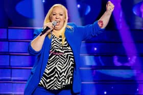 Amba Tremain as 'Class Act' on I Can See Your Voice. Picture by Tom Dymond