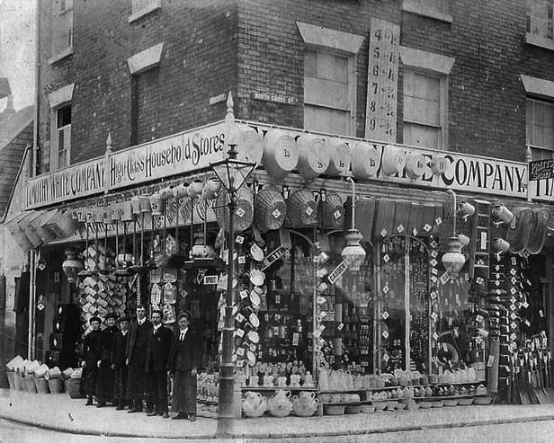 Timothy White's in North Cross Street, Gosport, about 1910. Picture courtesy Peter Greenaway.