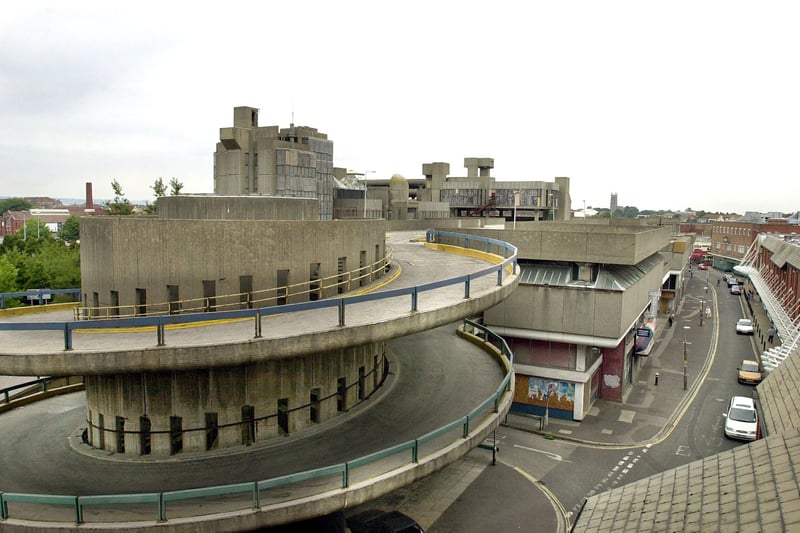 To a vocal majority it was an eyesore. To a minority, it was textbook, brutalist beauty. Multiple readers suggested the Tricorn, in Market Way, which was demolished in 2004.