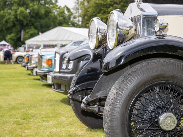 Stansted Park opened its doors for its Summer Festival this weekend, with re-enactments, vintage vehicles, archery, horse displays and lots of fun for the family.Pictured - Lots of vintage cars were on displayPhotos by Alex Shute