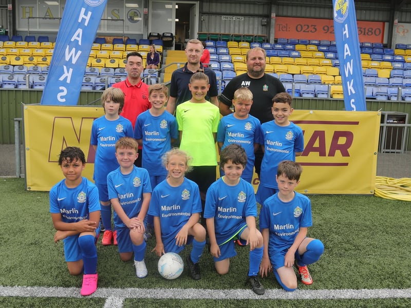 Selsey Under-9s. Picture by Dave Haines
