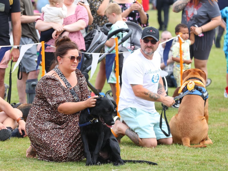 A dog show took place
Picture: Stuart Martin (220421-7042)