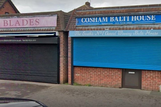 Cosham Balti House, an Indian takeaway on Tregaron Avenue, was rated 4.8 out of five from 673 reviews on Google.