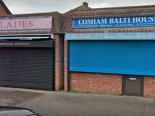 Cosham Balti House, an Indian takeaway on Tregaron Avenue, was rated 4.8 out of five from 673 reviews on Google.