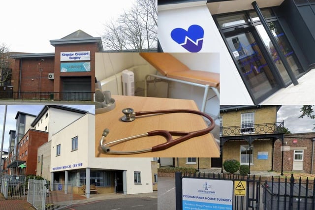 Here are 25 of the best and worst ranked doctors surgeries in Portsmouth