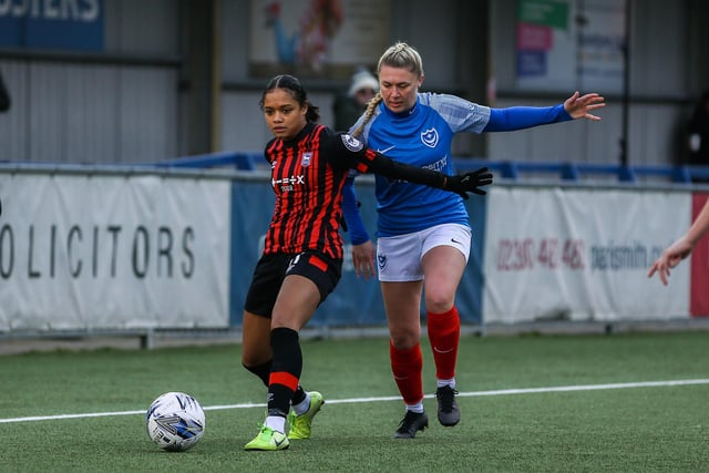 Pompey Women v Ipswich. Picture by Nathan Lipsham