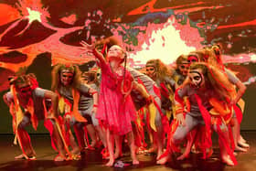 Dance Live! 2023 Junior Finals at Portsmouth Guildhall - 28/04/2023 - Mayfield School Juniors. Picture by Vernon Nash