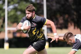 Ant Fooks bagged a try in Portsmouth's opening-day defeat at Andover. Picture: Chris Moorhouse (jpns 250621-18)