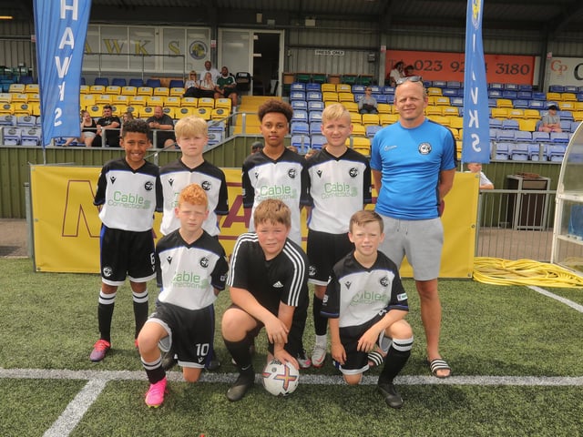 Fleur De Lys White U12s at the Havant and Waterlooville Summer Tournament. Picture: Dave Haines