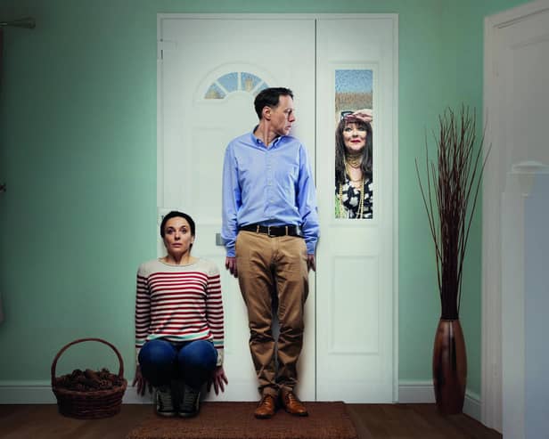 The Unfriend (Amanda Abbington, Reece Shearsmith, Frances Barber) at CFT, Festival 2022
Photo by Seamus Ryan