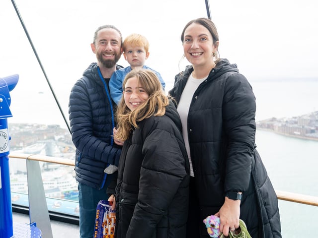 Cormack family at the Spinnaker Spooktacular Halloween Trail.
 Photos by Matthew Clark