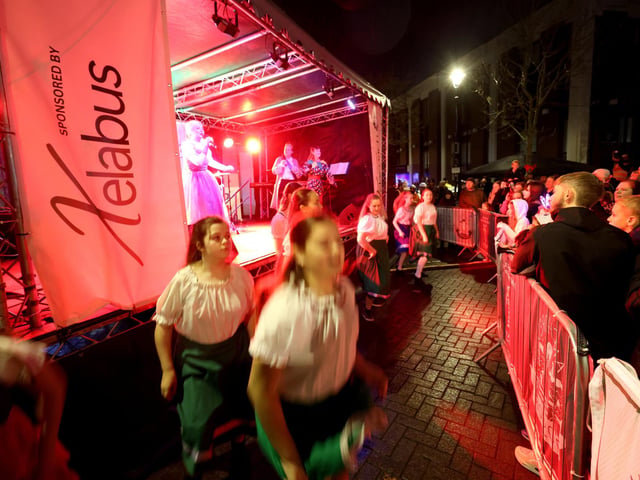 Gosport High Street Christmas Lights Switch On and Market took place on Saturday, November 30.