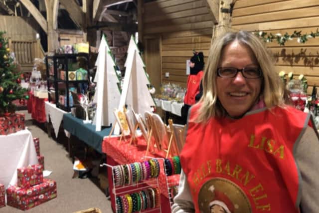 Lisa Hedges, the founder of the Christmas market. Picture: Richard Lemmer