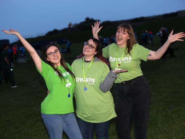 Pictured is (L-R) Lilly Griffiths, Alexis Trowbridge and Alice Kennard.