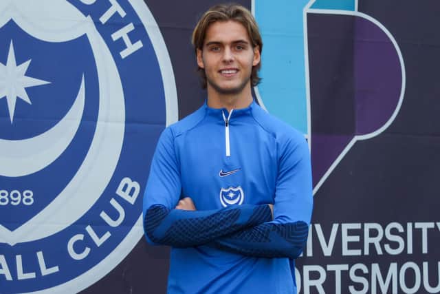 Josh Towler has revealed his delight at making the switch to Pompey.