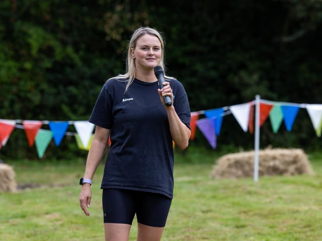 Event organiser, Aimee Styles, from The Academy of Modern Canine Behaviour and Training (AMCBT). Picture: Mike Cooter (210724)