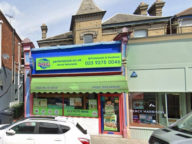 Rated 3: Perfect Pizza at 115 Elm Grove, Southsea; rated on January 6