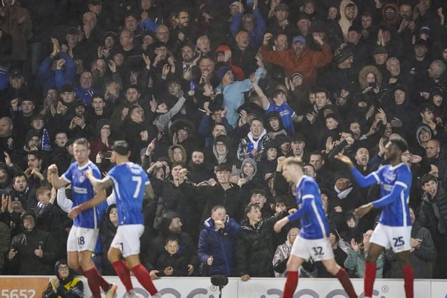 17,975 Pompey fans saw their side retain their five-point lead at the top of the League One table