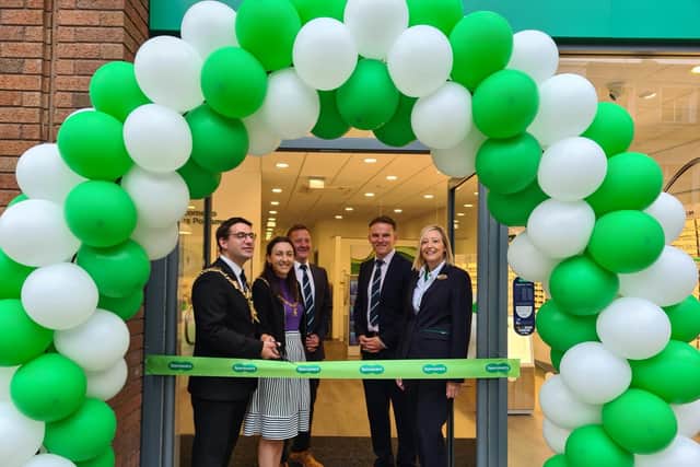 Portsmouth's Specsaver store relocates to bigger site in Commercial Road.
Pictured: The opening of the new Specsaver store