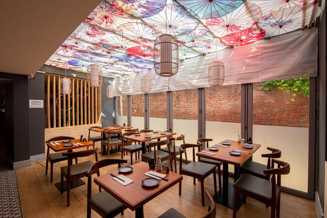 New Japanese restaurant, Kumo in Fareham has opened 

Pictured: GV of the interior of the restaurant on Wednesday 12th July 2023

Picture: Habibur Rahman