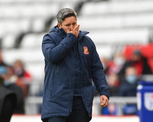 Sunderland boss Lee Johnson.  Picture: Stu Forster/Getty Images