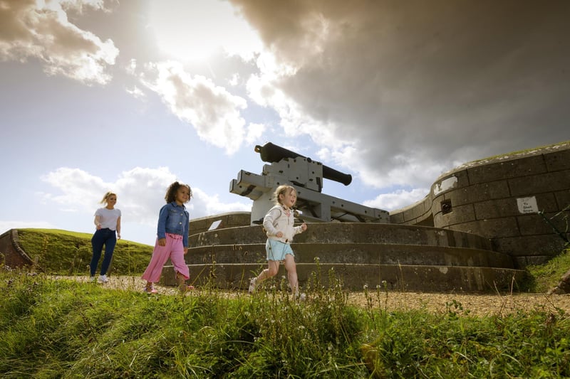 With its tunnels and indoor museum area, Fort Nelson on Portsdown Hill is the perfect place to visit all year round. royalarmouries.org/venue/fort-nelson