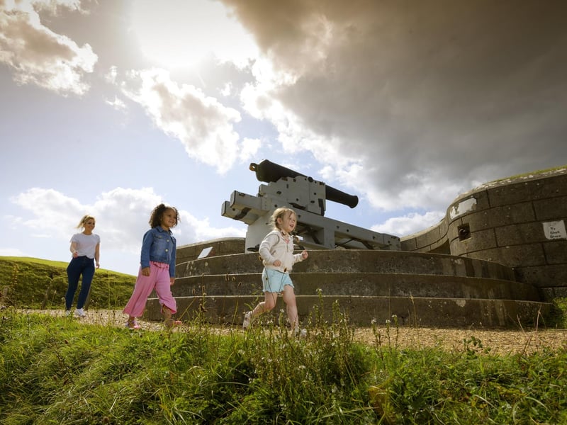 With its tunnels and indoor museum area, Fort Nelson on Portsdown Hill is the perfect place to visit all year round. royalarmouries.org/venue/fort-nelson