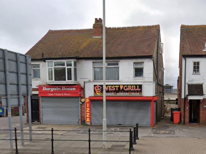 West Grill, a takeaway at 7 Spur Road, Portsmouth was also given a score of four on February 7.