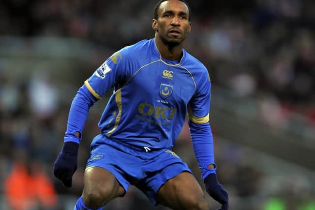 Former Pompey striker Jermain Defoe.