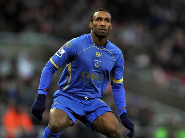 Former Pompey striker Jermain Defoe.