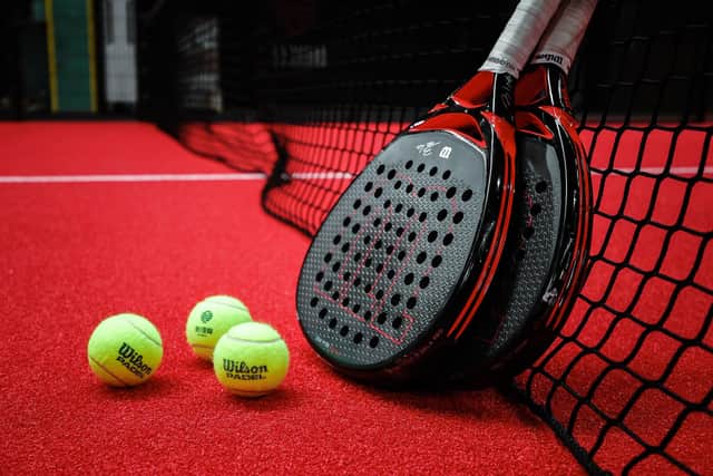 Plans for a padel tennis centre in Amble have received planning permission. Picture: Pixabay