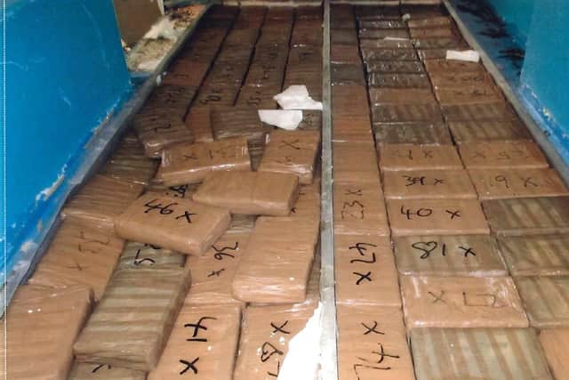 The drugs bust. Picture: NCA