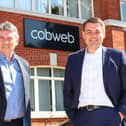 Head of customer success Michael Gore (left) and managing director Michael Frisby (right) Picture: Stuart Martin